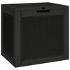 vidaXL Tuinbox 55,5x43x53 cm polypropeen zwart