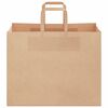 vidaXL Papieren zakken 250 st met hengsels 32x22x24 cm bruin