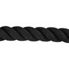 vidaXL Battle Rope Zwart 12 m 9 kg Polyester