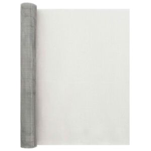 vidaXL Gaas Scherm 60 x 1000 cm 20 Mesh RVS 201 Zilverkleurig