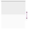 vidaXL Rolgordijn verduisterend 135x150 cm stofbreedte 131,6 cm wit