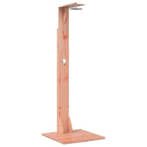 vidaXL Buitendouche 214,5 cm Massief Douglas hout en roestvrij staal