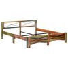 vidaXL Bedframe massief gerecycled hout 180x200 cm