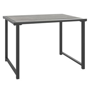 vidaXL Tuintafel 55x40x37 cm staal antracietkleurig