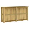 vidaXL Plantenbak verhoogd 196x50x100 cm ge&iuml;mpregneerd grenenhout