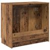 vidaXL Badkamer Kast Oud Hout 64,5 x 33,5 x 59 cm Bewerkt hout