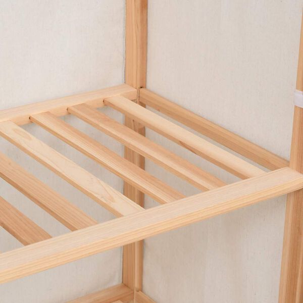 vidaXL Kledingkast 3-laags 79x40x170 cm