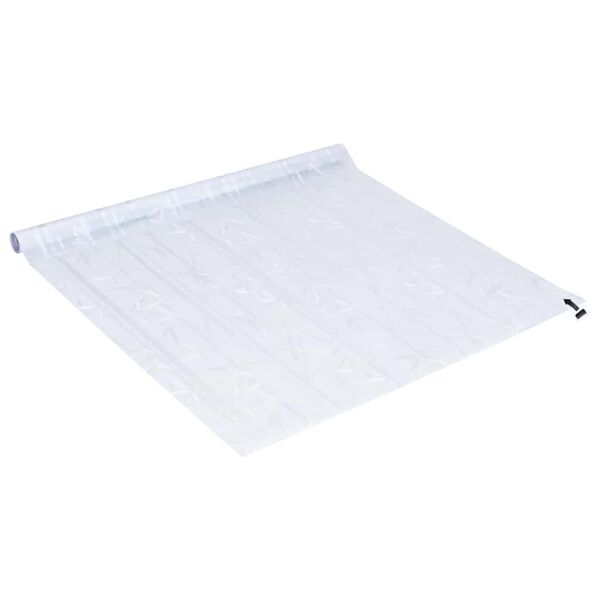 vidaXL Raamfolie bamboepatroon mat 45x500 cm PVC