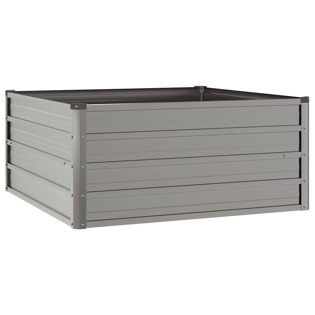 vidaXL Plantenbak verhoogd 100x100x45 cm cortenstaal roestig