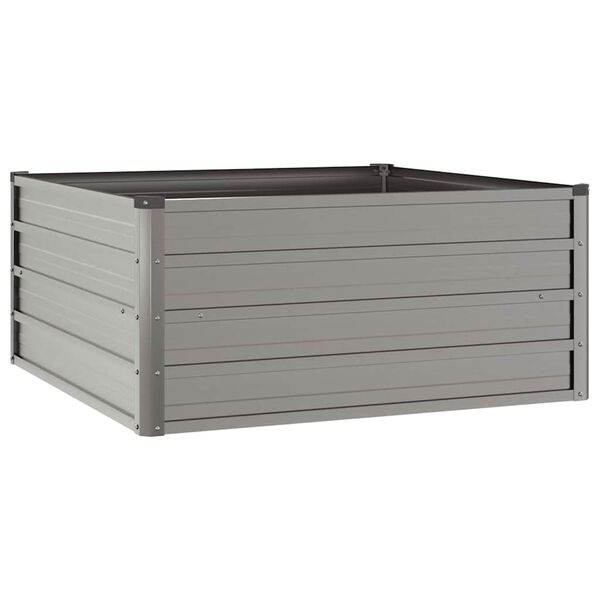 vidaXL Plantenbak verhoogd 100x100x45 cm cortenstaal roestig