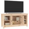 vidaXL Tv-meubel 103x36,5x52 cm massief grenenhout