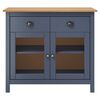 vidaXL Dressoir Hill Range 90x40x80 cm massief grenenhout grijs