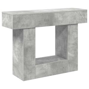 vidaXL Beton Grijs 101 x 30 x 74 cm