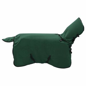 vidaXL Paardendeken Volledig Donkergroen 75 cm Polyester