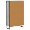 vidaXL Boekenkast Grijs Sonoma 68 x 30 x 108.5 cm Bewerkt hout