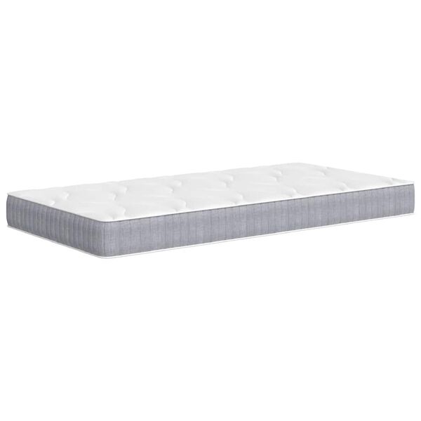 vidaXL Pocketveringmatras middelhard 100x220 cm