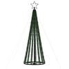 vidaXL LED-kerstboom 275 LEDs warm wit 180 cm