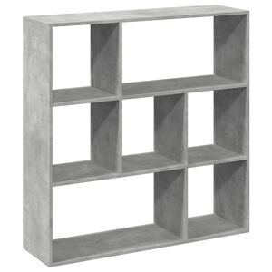 vidaXL Kamerscherm / boekenkast 102x29x103,5 cm hout betongrijs
