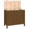 vidaXL Wasmand 88,5x44x76 cm massief grenenhout honingbruin