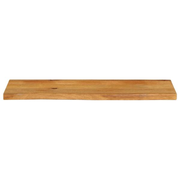 vidaXL Tafelblad met natuurlijke rand 120x20x3,8 cm massief mangohout