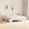 vidaXL Bedframe Naturel 180 x 200 cm Massief grenenhout