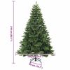 vidaXL Kunstmatige Inklapbare Kerstboom Groen 210 cm PVC, PE en staal
