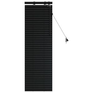 vidaXL Venetiaanse jaloezie Zwart 40 x 130 cm 35 mm