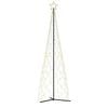 vidaXL Kerstkegelboom warmwit 500 LED's 100x300 cm