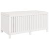 vidaXL Tuinopslagdoos 359 L Massief grenenhout 146,5 x 68 x 63 cm Wit