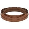 vidaXL Leren riem 1 Bruin 500 x 1,5 cm Leer