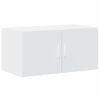 vidaXL Wandkast 80x42,5x40 cm bewerkt hout wit