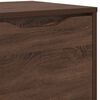 vidaXL Badkamer Kast Bruin Eiken 40,5 x 40 x 44 cm Bewerkt hout