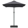 vidaXL Tuinparasol Antraciet 385 x 209 x 244 cm Polyester