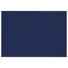 vidaXL Verzwaringsdeken 138x200 cm 6 kg stof blauw