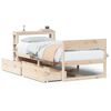 vidaXL Bedframe zonder matras massief grenenhout 90x200 cm