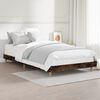 vidaXL Bedframe zonder matras hout gerookt eikenkleurig 90x200 cm