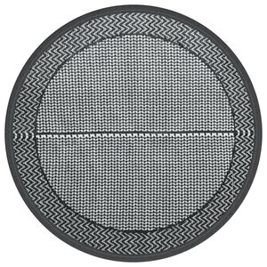 vidaXL Buitenkleed ARAKIL &Oslash;120 cm PP grijs