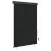 vidaXL Rolgordijn voor buiten 120x250 cm antraciet