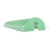 vidaXL Tuinkas met stalen frame 132 m&sup2; 22x6x2,85 m groen