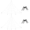 vidaXL Halloween spindecoratie met webben 2 st Zwart en wit 200 cm