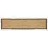vidaXL Gebied Tapijt Grijs 60 x 250 cm Jute