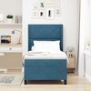 vidaXL Boxspringbed met hoofdeinde Blauw 90 x 200 cm Fluweel