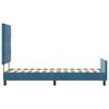 vidaXL Boxspringbed met hoofdeinde Donkerblauw 80 x 200 cm Fluweel