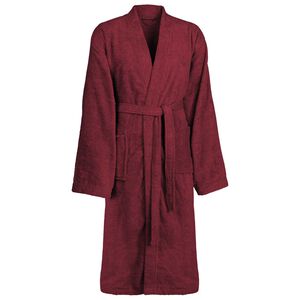 vidaXL Badjas KINN Rood S Katoen