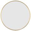 vidaXL Wandspiegel rond Ø40 cm goudkleurig