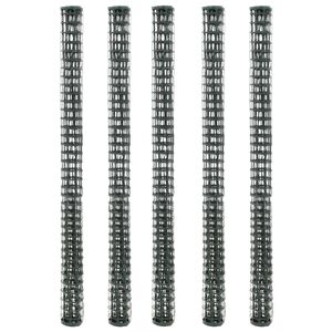 vidaXL Tuinhekken gaas 5 st 1x1,2 m HDPE groen