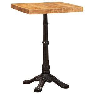 vidaXL Bistrotafel 50 x 50 x 76 cm Massief Acaciahout Bruin Vierkant