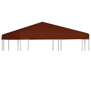 vidaXL Prieeldak 310 g m&sup2; 3x3 m terracota