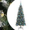 vidaXL Kunstkerstboom Groen 150 cm PVC en Plastic en Staal