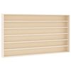 vidaXL Houten verzamelvitrine met 6 planken 100x8,5x55 cm